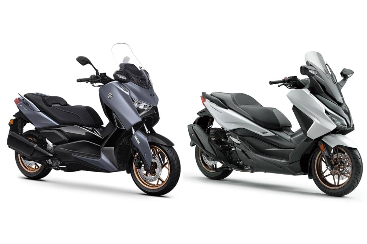 Yamaha XMAX 250 TECH MAX (yamaha-motor.co.id)| Honda Forza 250 (astra-honda.com)