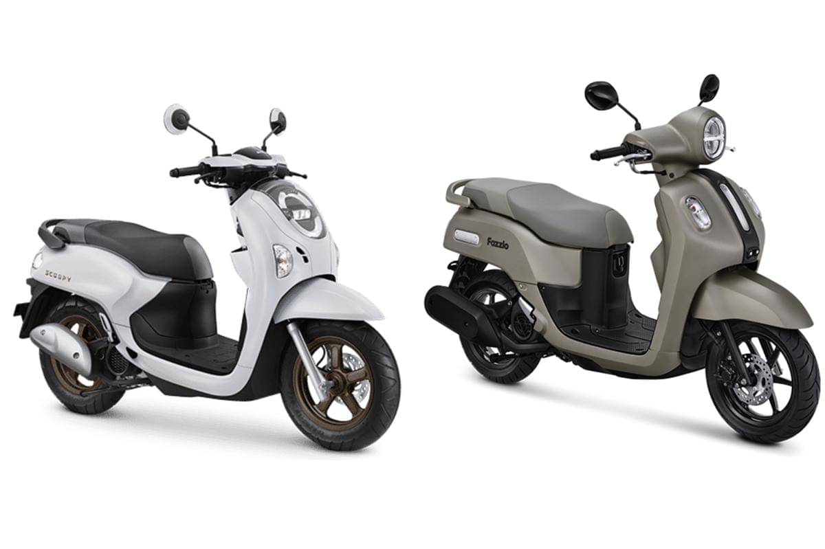 Honda Scoopy | Yamaha Fazzio
