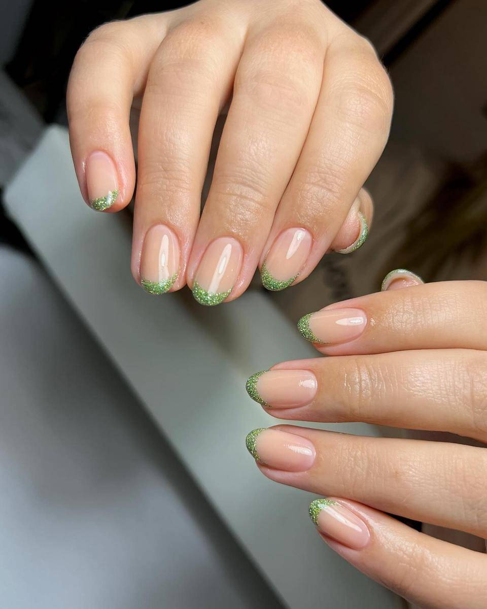 inspirasi olive nail art