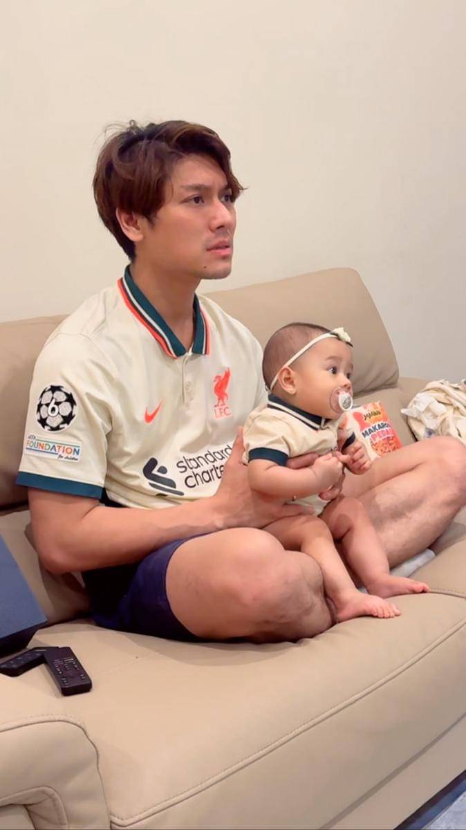 potret Rizky Billar dan Leshia