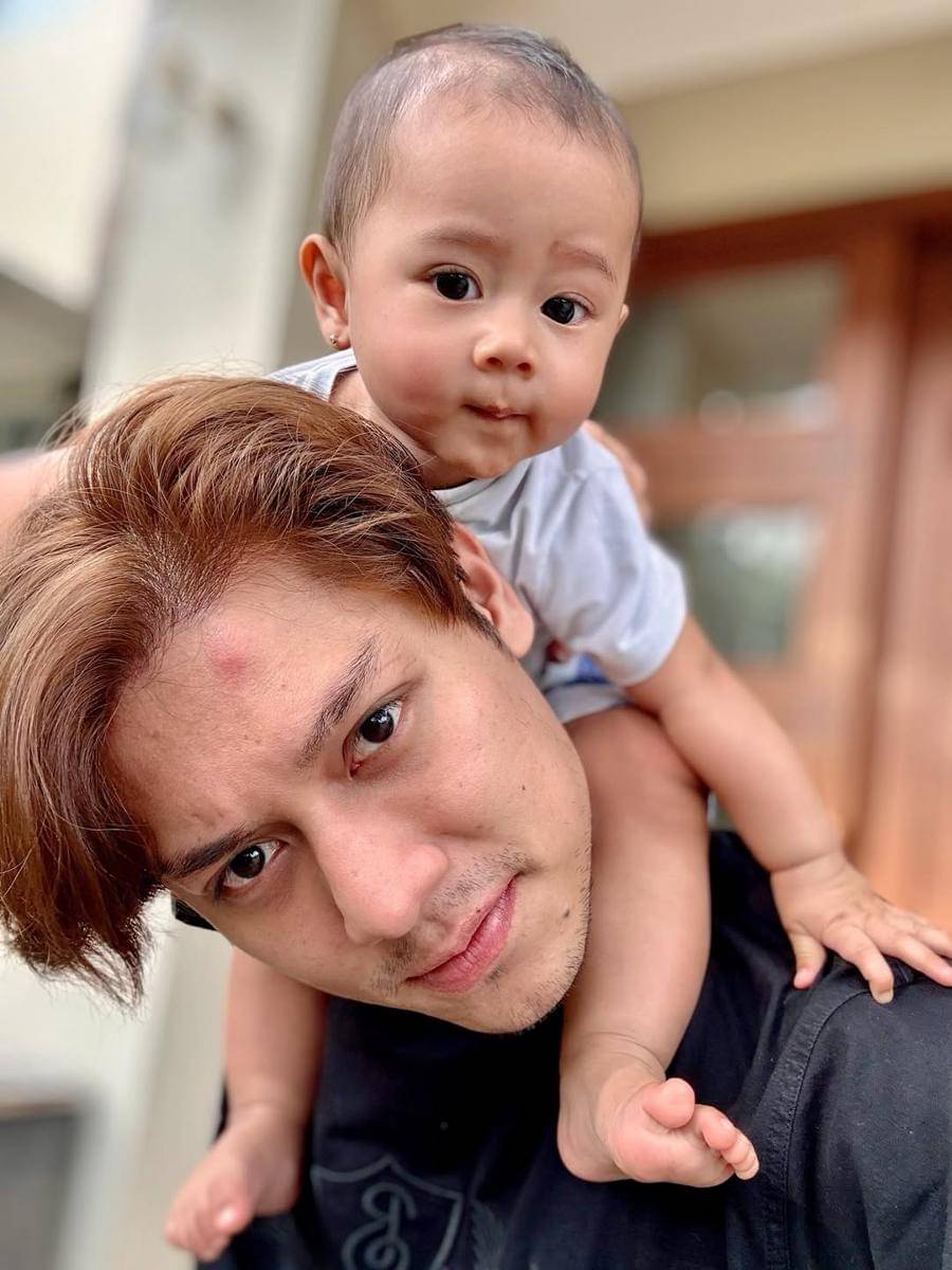 potret Rizky Billar dan Leshia