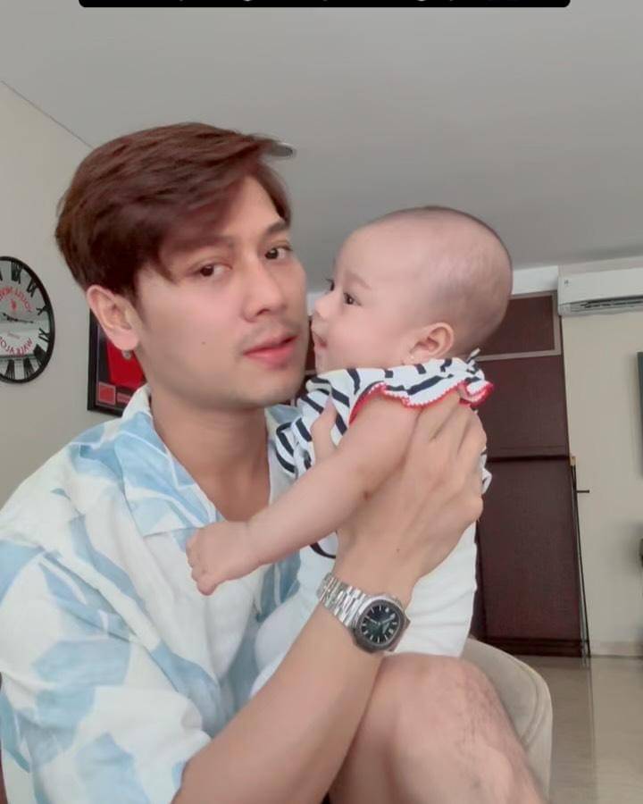 potret Rizky Billar dan Leshia