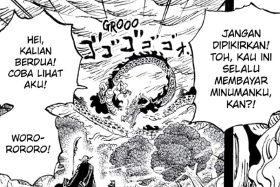 Kaido bergabung dengan Rocks dan Whitebeard