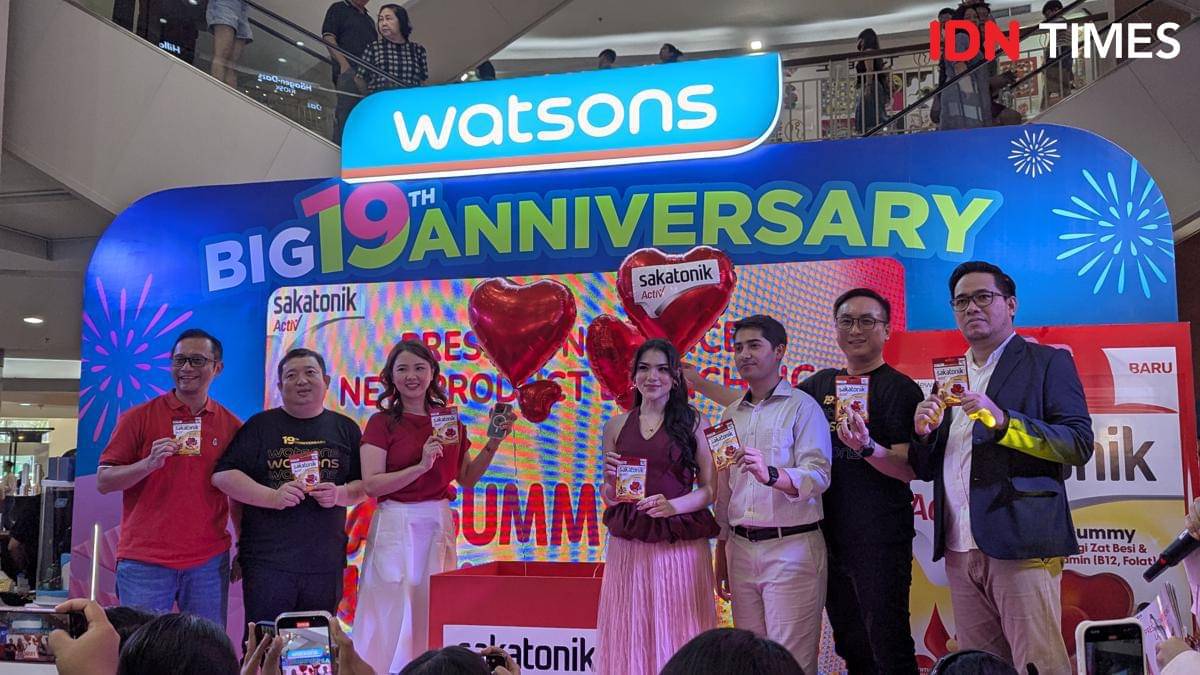 Acara "Kalbe Luncurkan Sakatonik Activ Gummy, Cara Enak Atasi Anemia" di Jakarta, pada Sabtu (11/10/2025).