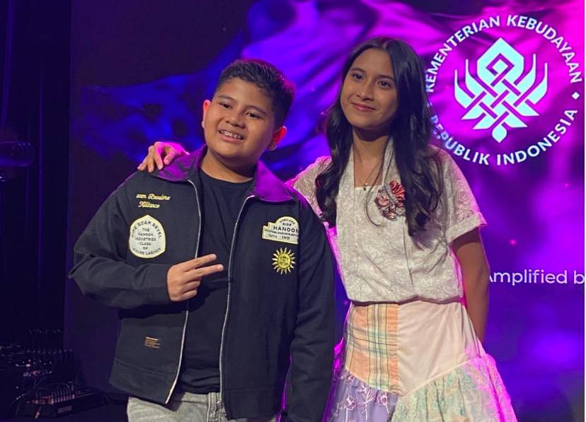 potret Prince Poetiray dan Quinn Salman di pengumuman nominasi AMI Awards 2025