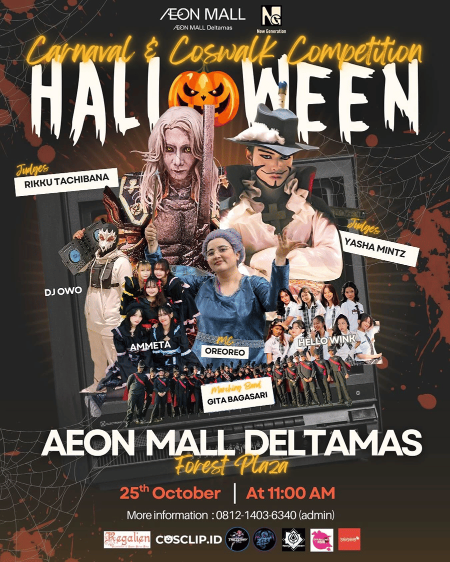 Carnaval & Coswalk Competition Halloween