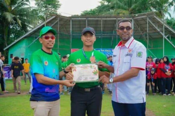Tim softball putri Medan Polonia meraih emas Porkot Medan XV (dok.media Porkot)