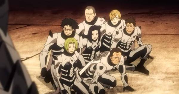 Pasukan Narinki yang tertangkap oleh para monster - One Punch Man S3