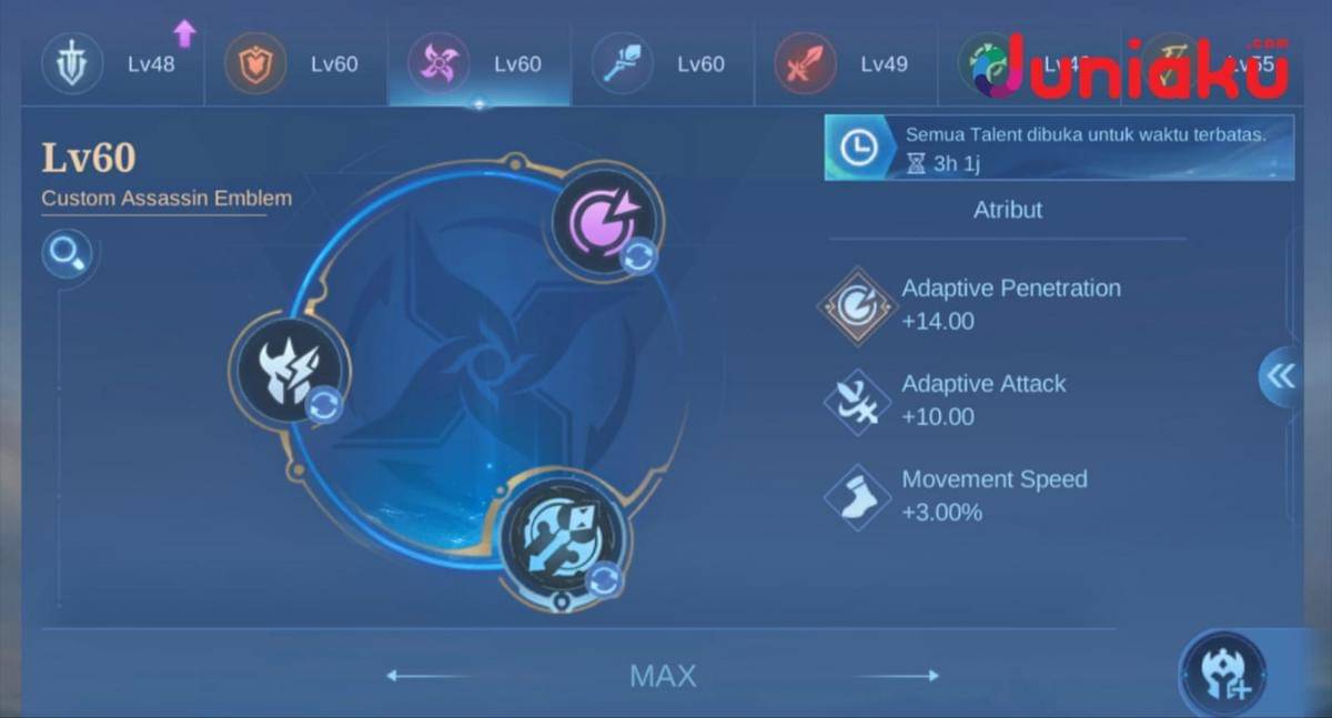 Emblem Mobile Legend (Dok. Moonton/Mobile Legend)