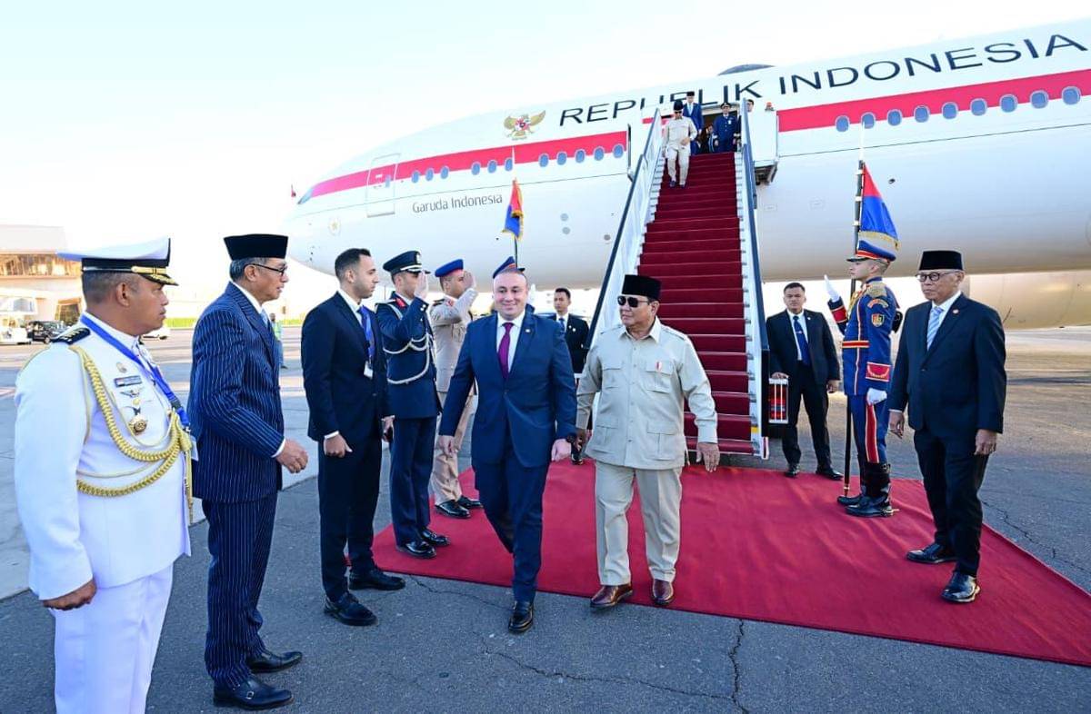Presiden Prabowo Subianto diagendakan menghadiri Konferensi Tingkat Tinggi (KTT) Perdamaian Gaza, di Shamr El-Sheikh, Mesir (dok. Sekretariat Presiden)