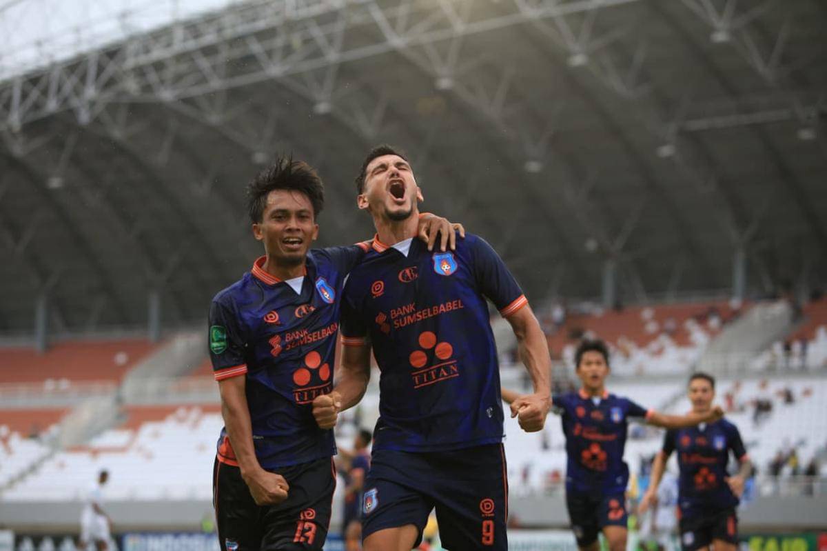 Sumsel United raih kemenangan di GSJ Palembang (Dok. Media Officer)