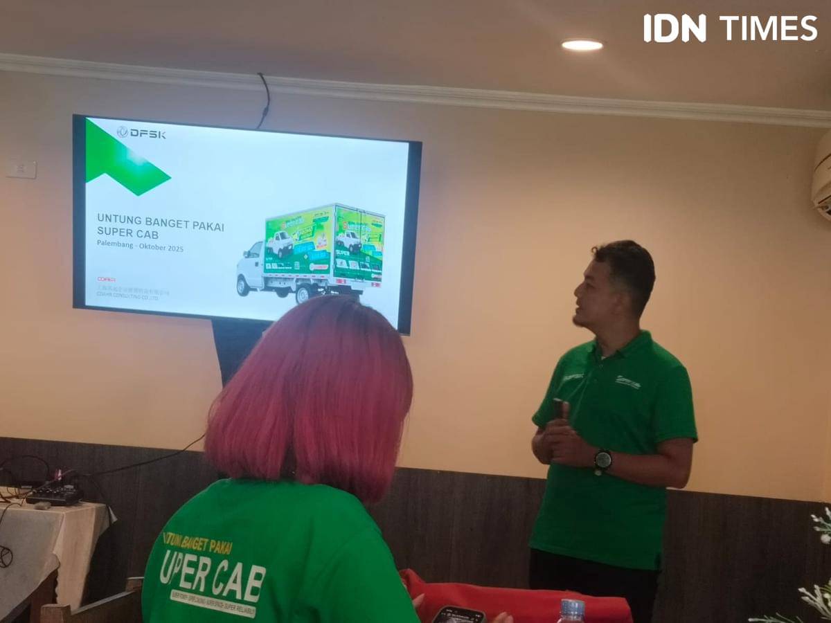 Kendaraan pick up keluaran DFSK ekspansi di Palembang (IDN Times/Feny Maulia Agustin)