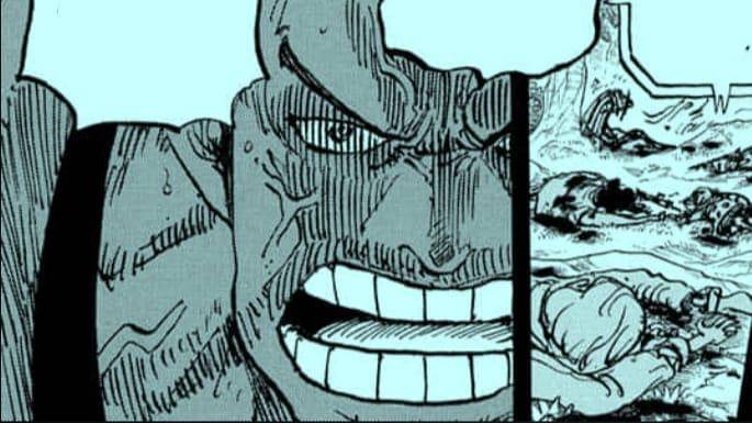 Monkey D. Garp marah. (Dok. Shueisha, Eiichiro Oda/One Piece)