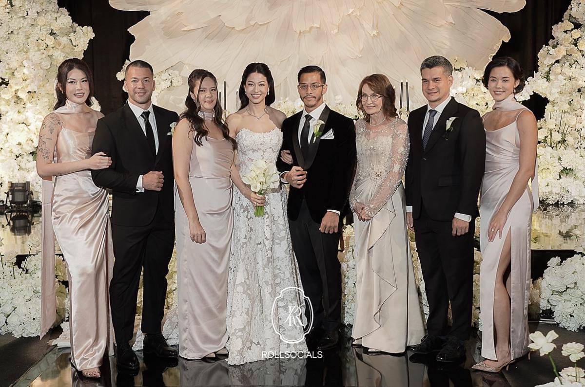 Steve Emmanuel di Pernikahan Adiknya (instagram.com/kerenina_sunny)