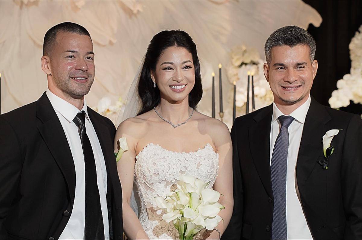 Steve Emmanuel di Pernikahan Adiknya (instagram.com/kerenina_sunny)