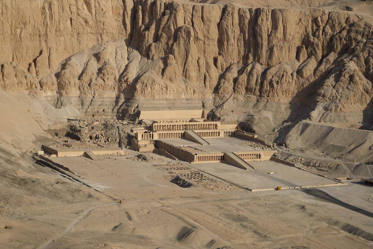 Potret Valley of the Kings di Luxor, Mesir