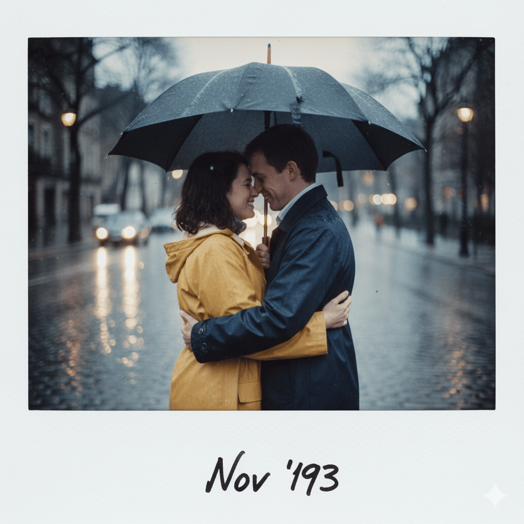 Prompt Gemini AI pasangan polaroid
