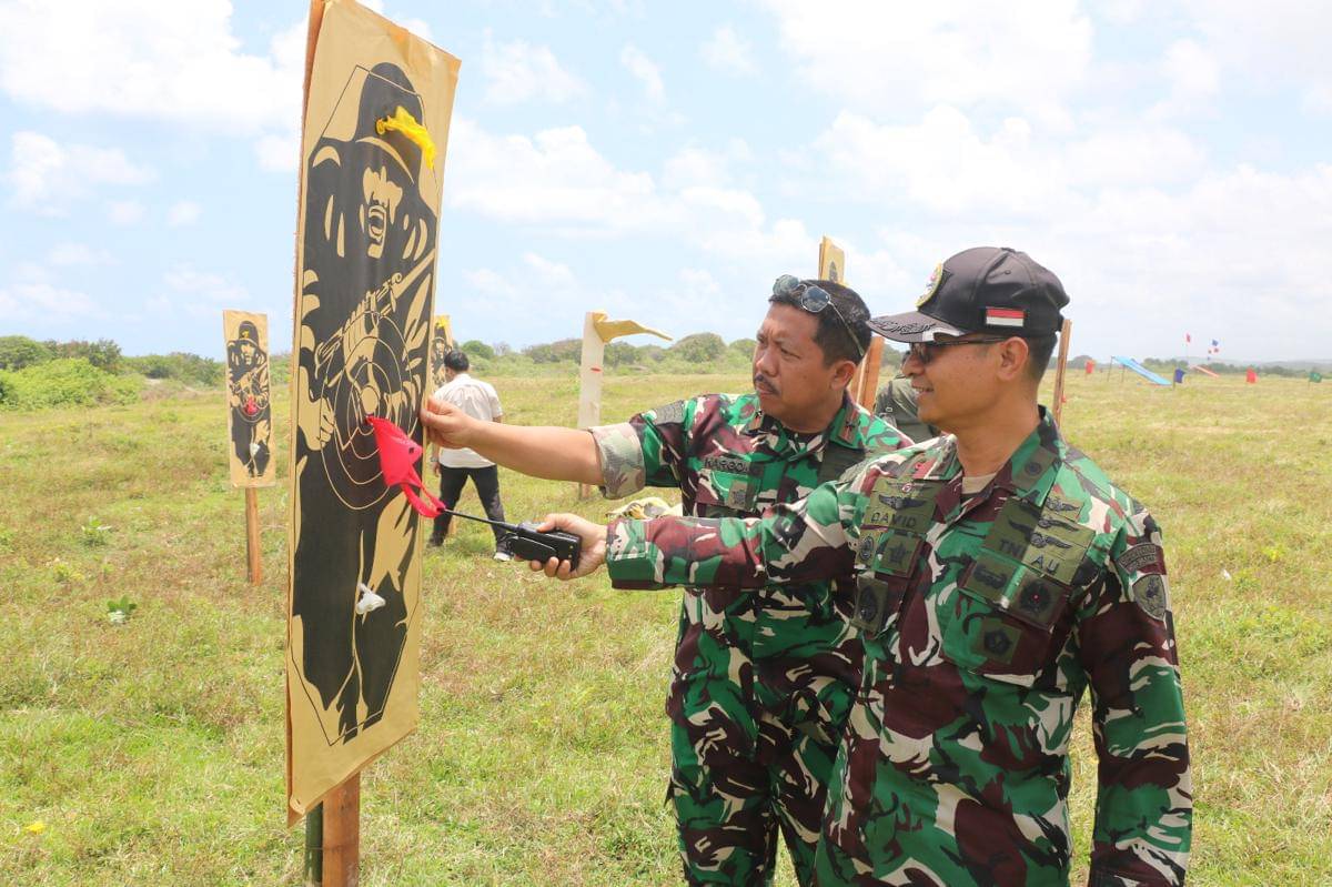 TNI AU menggelar Attack Training Mission (ATM) di Air Weapon Range (AWR) Salatri, Kabupaten Cianjur, Rabu (8/10/2025) (dok. Dispenau)