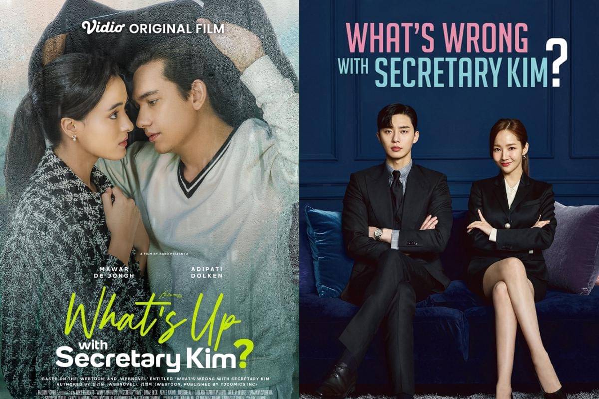 Poster What's Up with Secretary Kim dan What's Wrong with Secretary Kim 