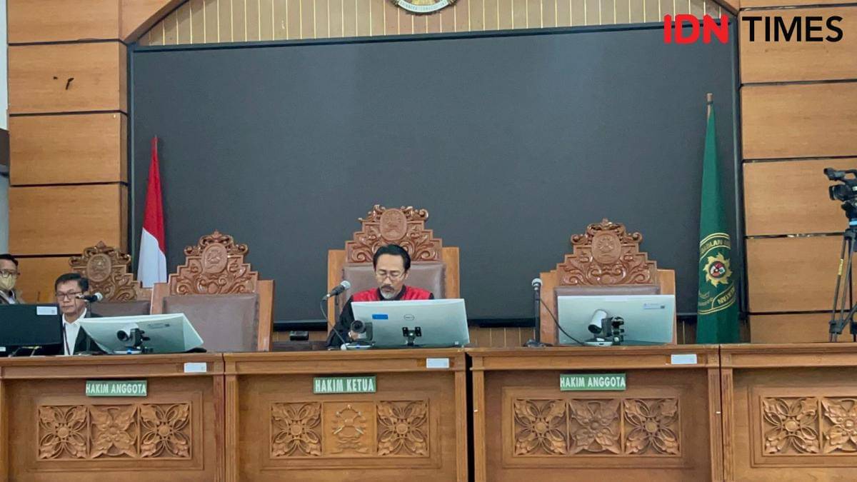 Sidang praperadilan Nadiem Makarim di PN Jaksel.