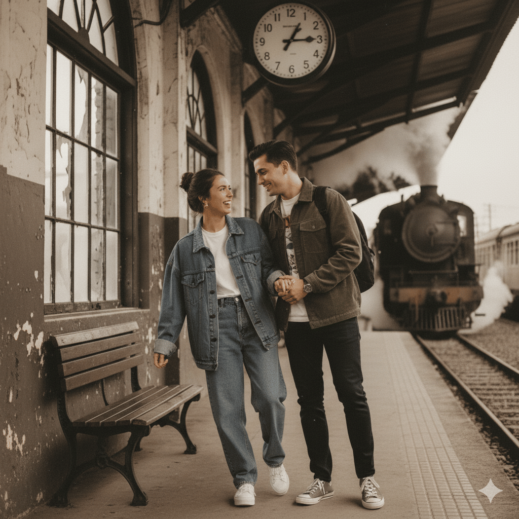 prompt Gemini AI pasangan prewedding
