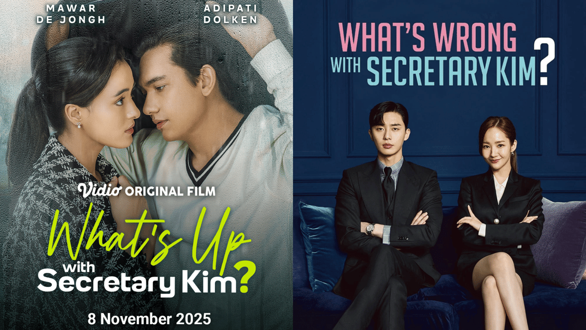 Kolase Poster What's Up with Secretary Kim dan What's Wrong with Secretary Kim