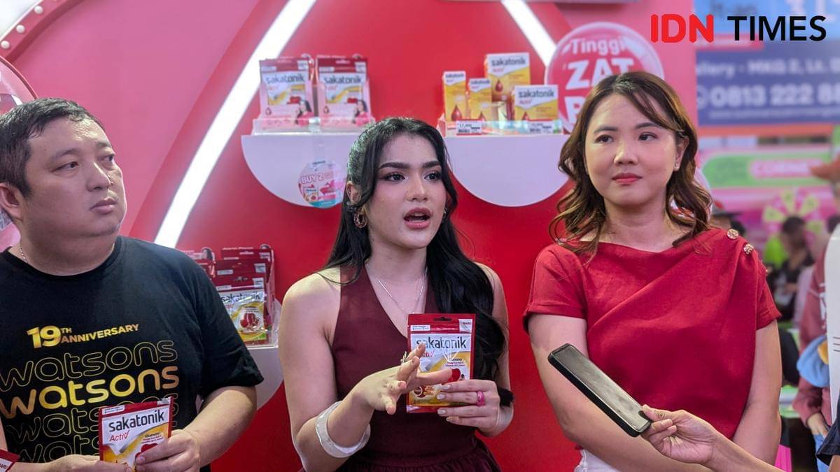 Acara "Kalbe Luncurkan Sakatonik Activ Gummy, Cara Enak Atasi Anemia" di Jakarta, pada Sabtu (11/10/2025).