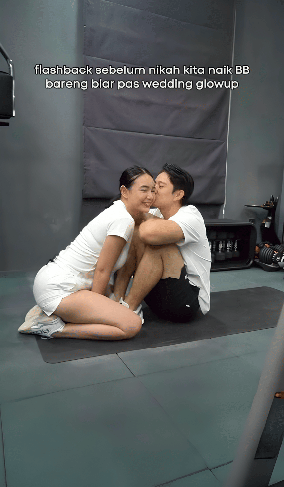 Amanda Manopo dan suami olahraga bareng