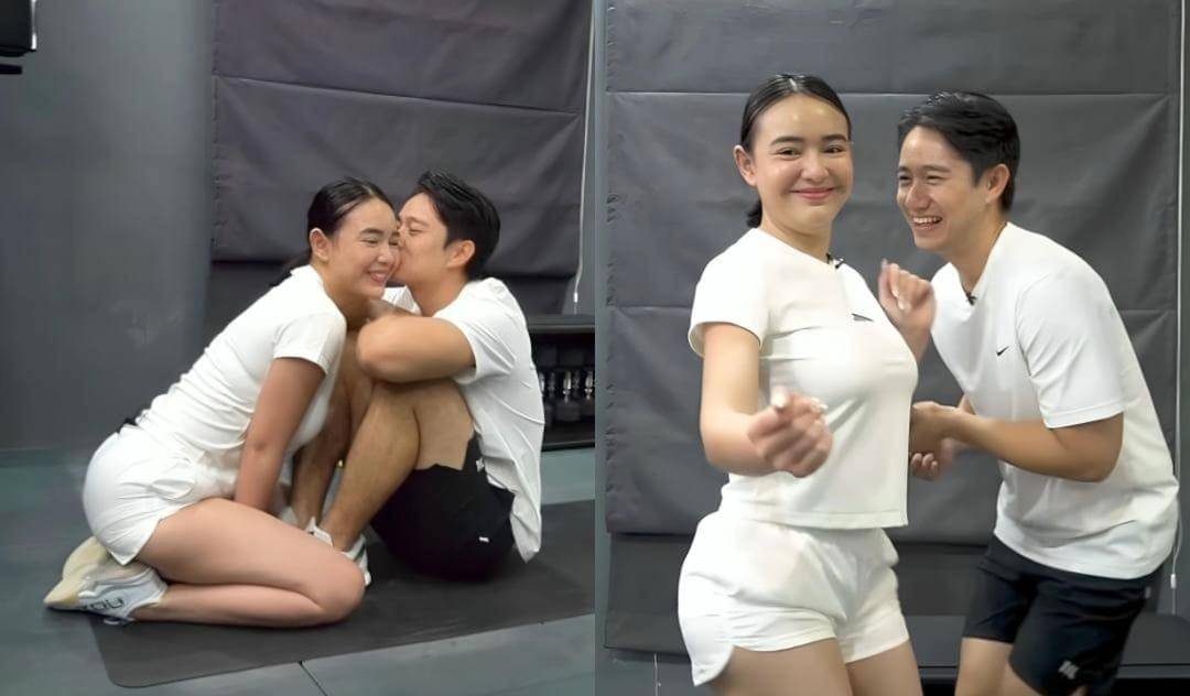 Amanda Manopo dan suami olahraga bareng
