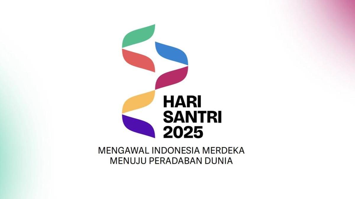 Logo Hari Santri 2025. (Dok. Kemenag RI)