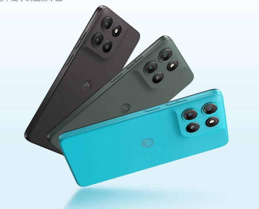 tiga opsi warna Motorola Moto G100