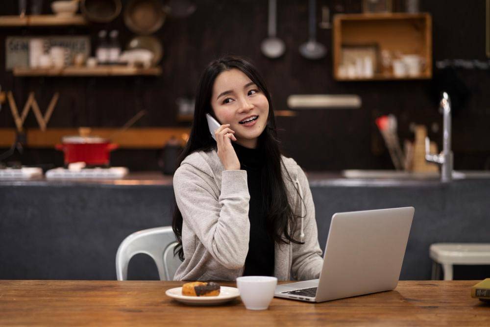 ilustrasi remote worker 
