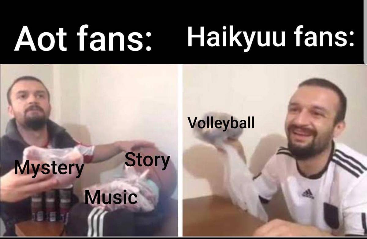 meme anime tentang voli