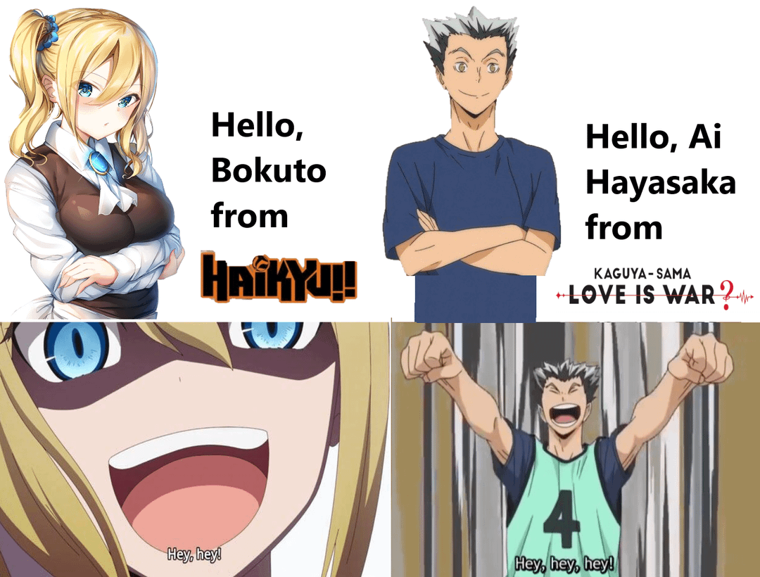 meme anime tentang voli