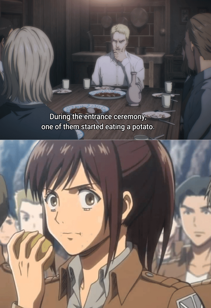 meme anime tentang kentang