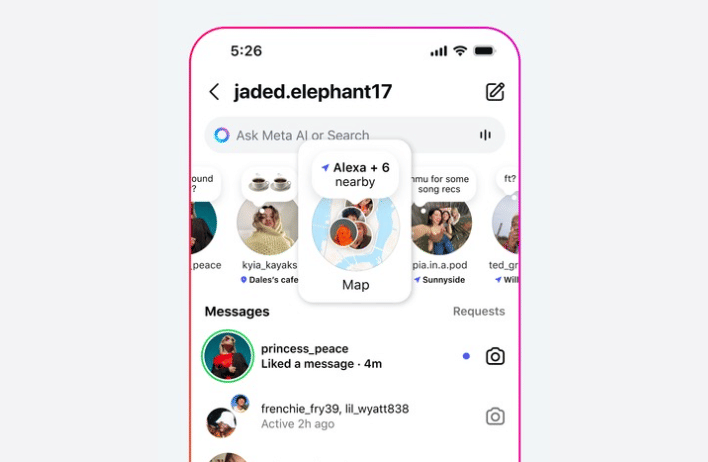 fitur Instagram Map