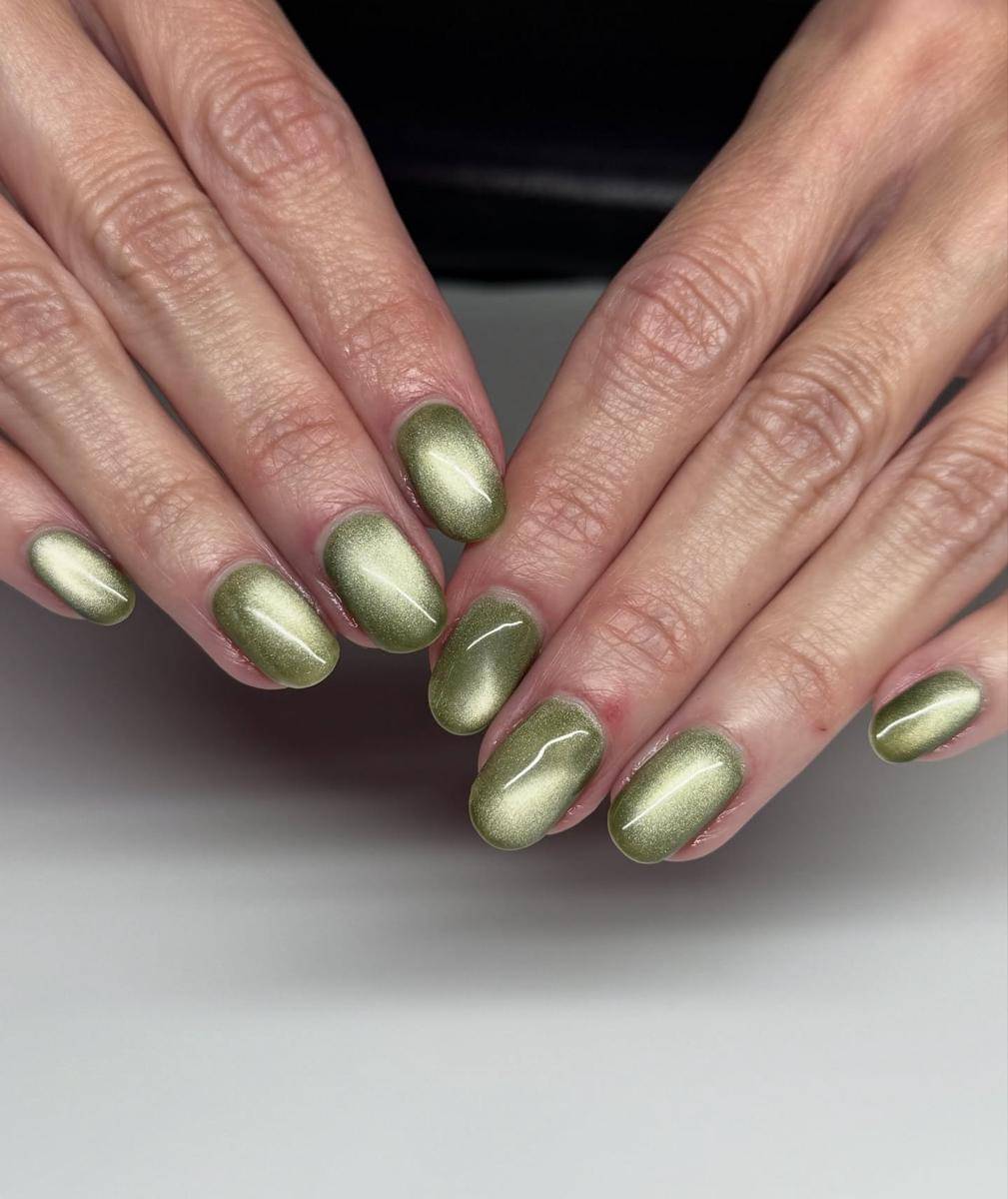 inspirasi olive nail art