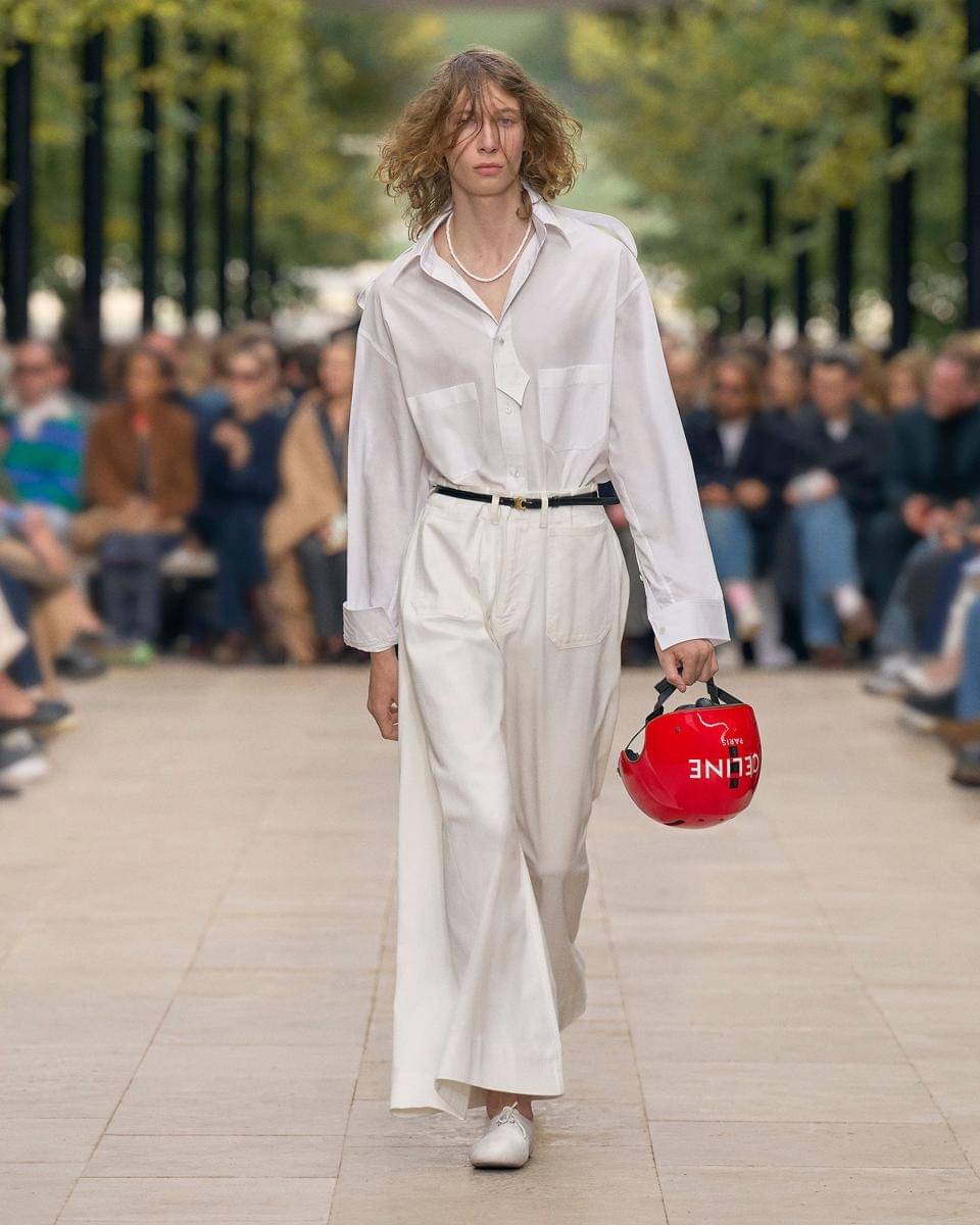 Koleksi Celine Summer 2026 di Paris Fashion Week