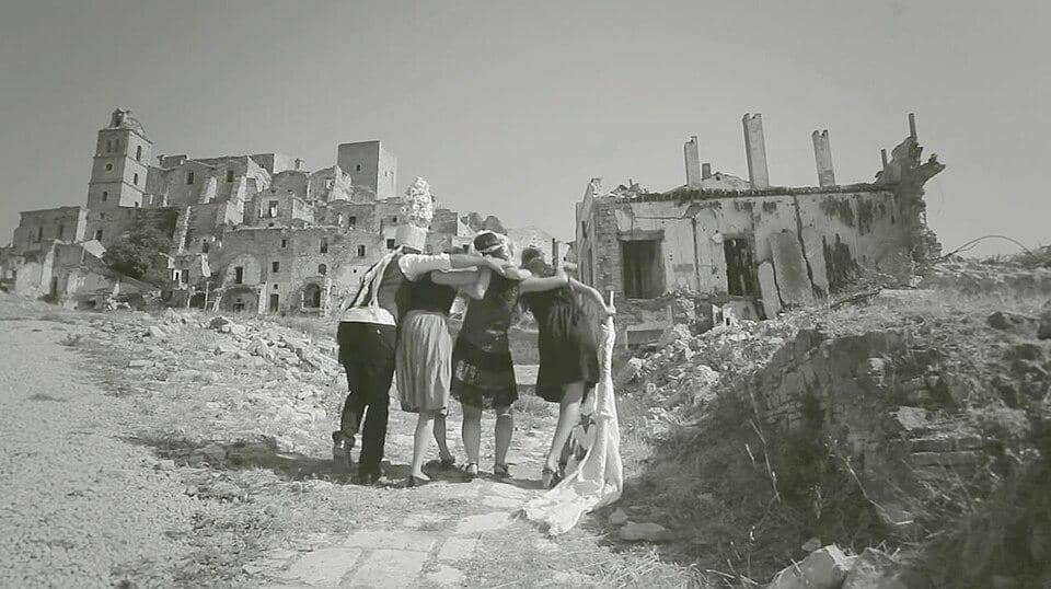 Ödland in Craco, Italia