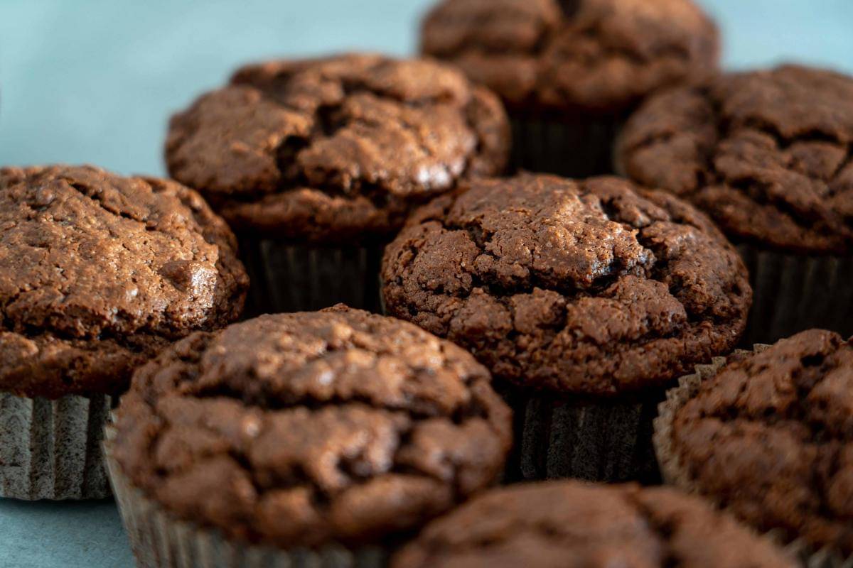 ilustrasi chocolate muffin