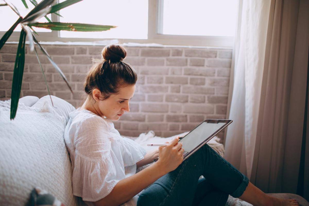 ilustrasi remote working