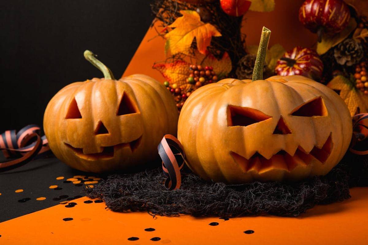 Potret acara Halloween