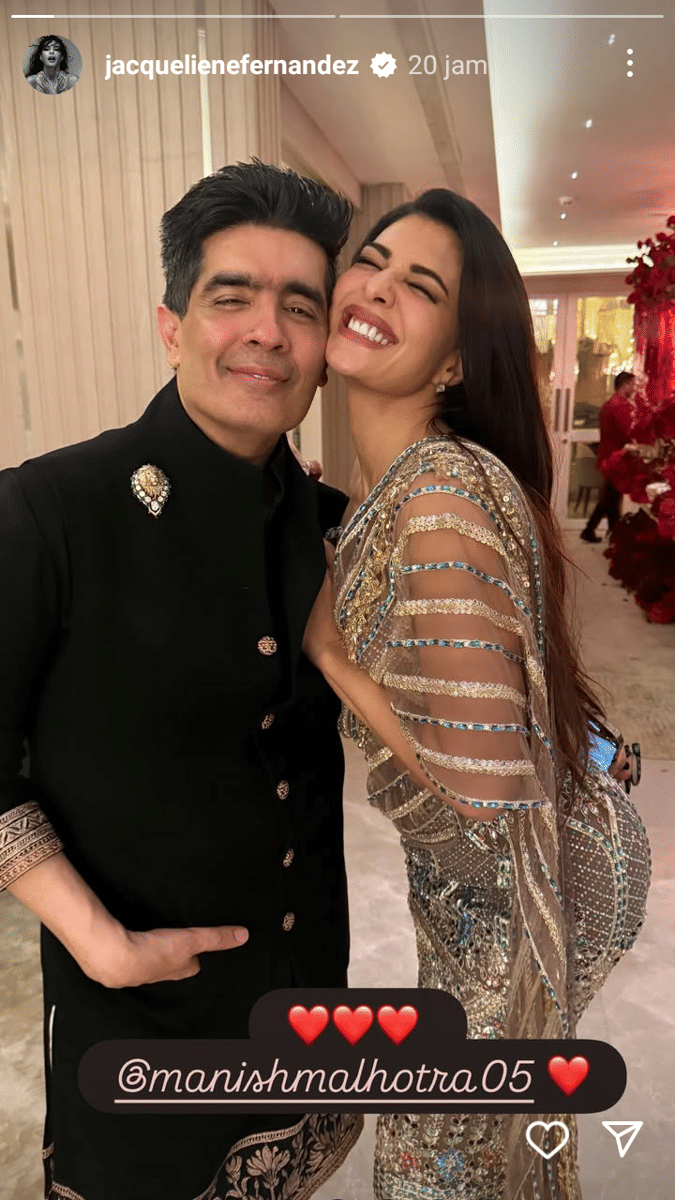 unggahan Jacqueline Fernandez