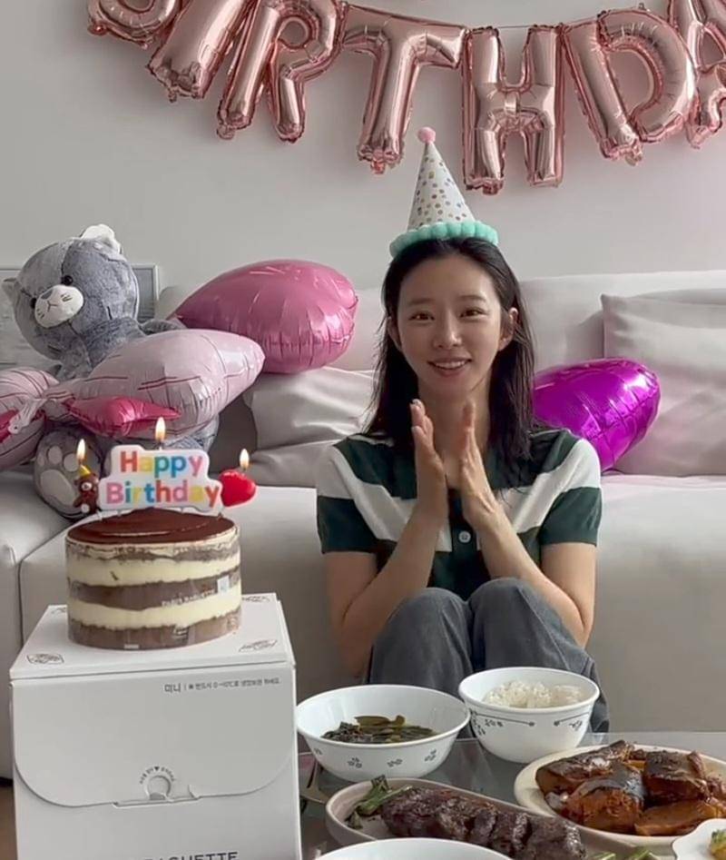 potret ulang tahun Lee Joo Bin