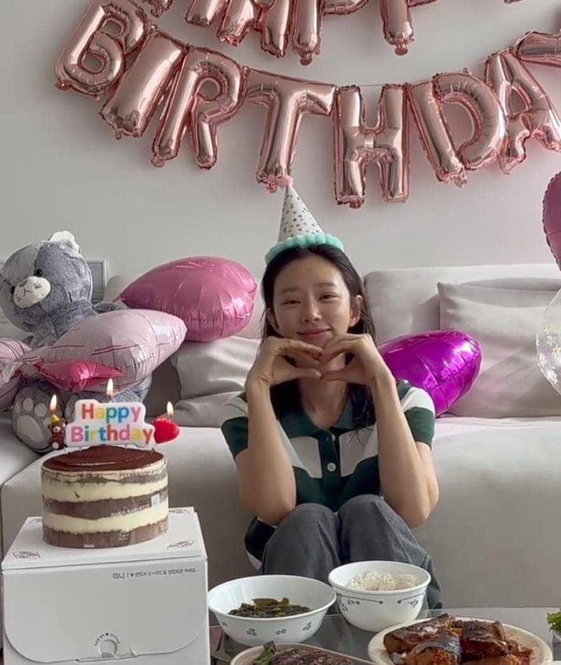 potret ulang tahun Lee Joo Bin