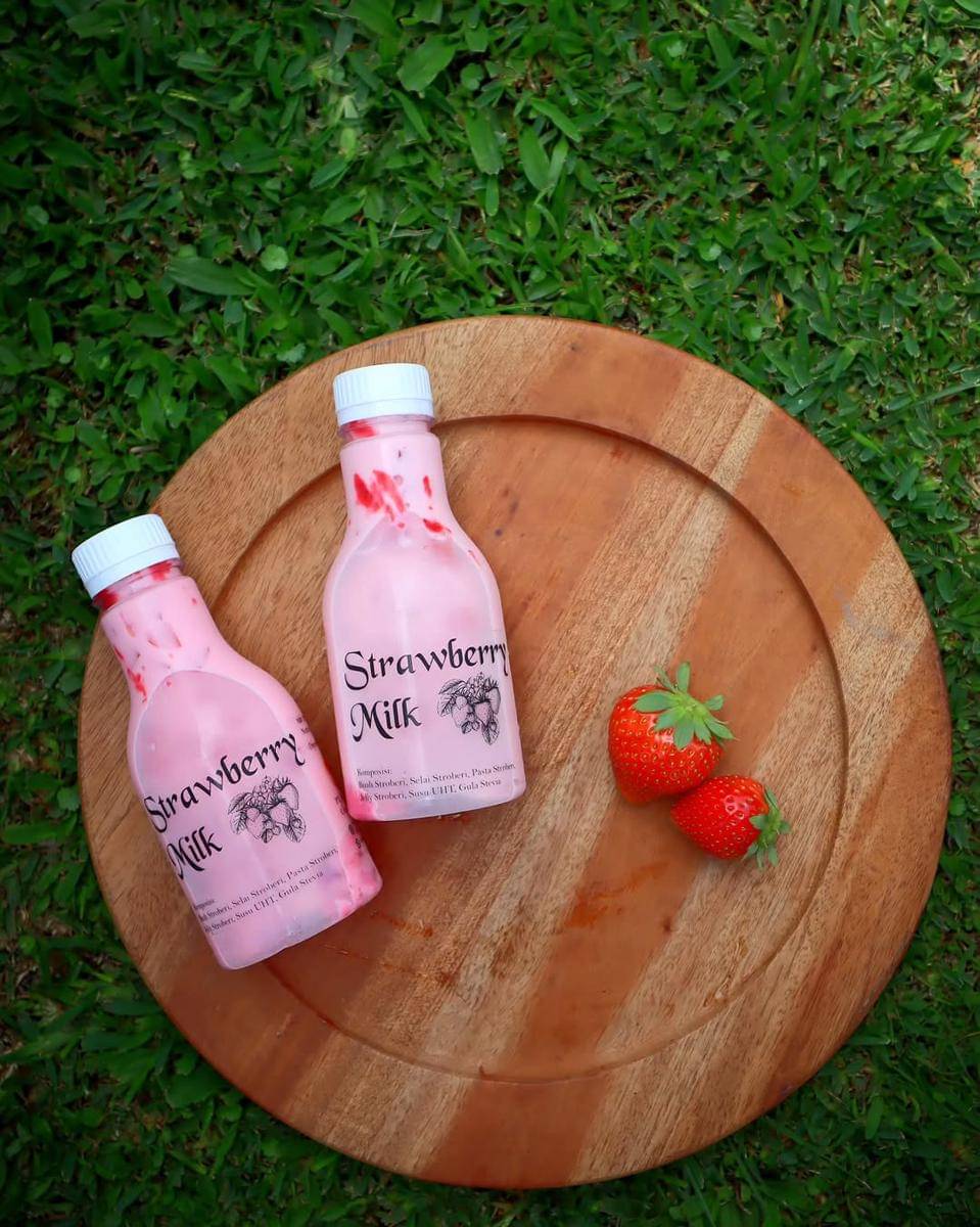 salah satu produk olahan Hidden Strawberry Garden (instagram.com/strawberry_corps)