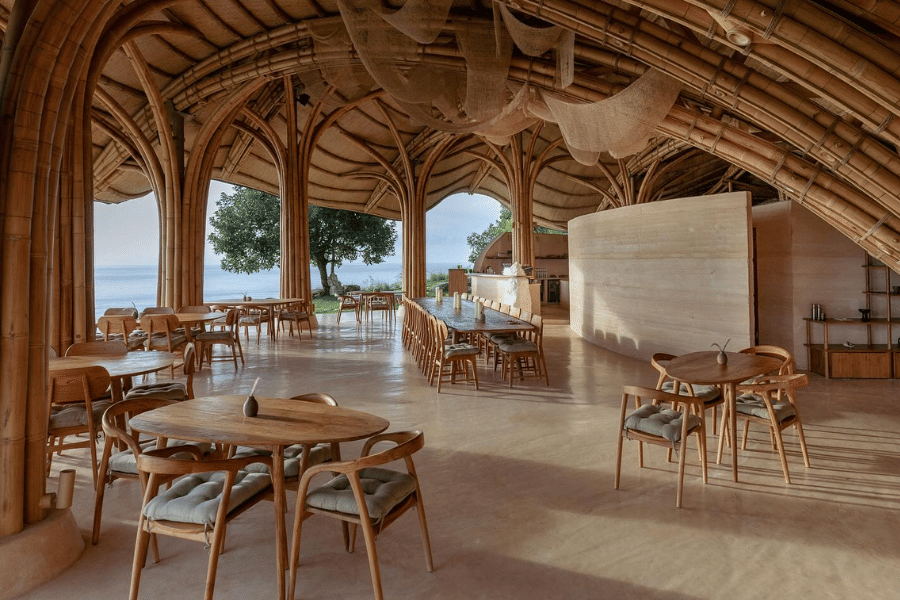 Potret Shell Restaurant di Intaaya Retreat, Nusa Penida, Bali 