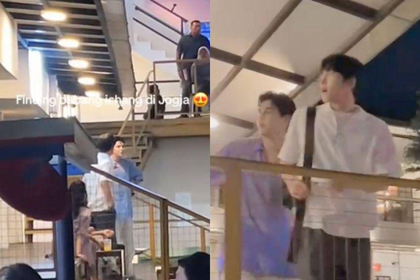 potret Maxime Bouttier dan Ji Chang Wook (instagram.com/ristia_irawati via @jamubutariwirobrajan | tiktok.com/dissyauliaaa)