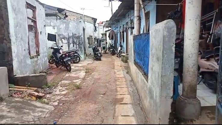 Lokasi proyek penataan kawasan kumuh di Tangsel