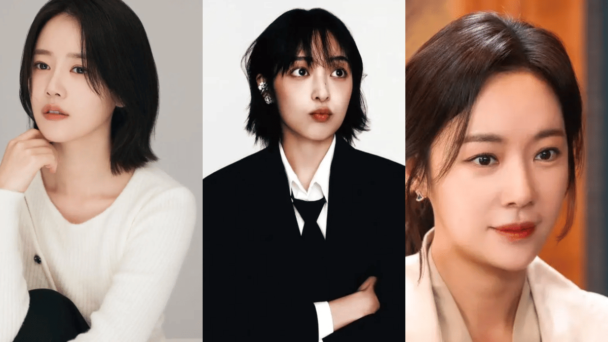 Kolase Potret Shin Go Eun, Kim Bora, Hwang Jung Eum